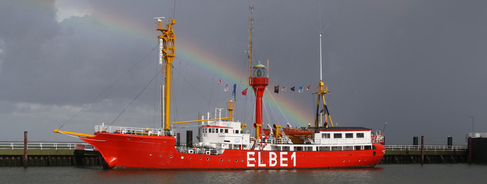 Das Feuerschiff ELBE1 in Cuxhaven
